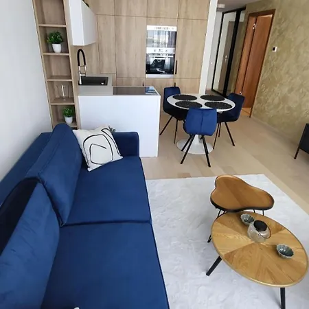 Blue Elegance Sky Park With Parking ברטיסלאבה